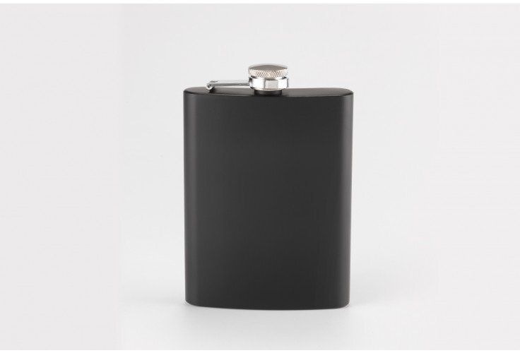 Laser Engraved Hip Flask