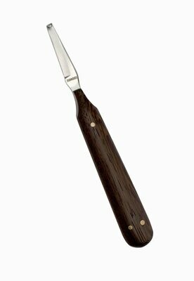 Ringel Abscess Knife - Wood / Elk Handle Right Hand