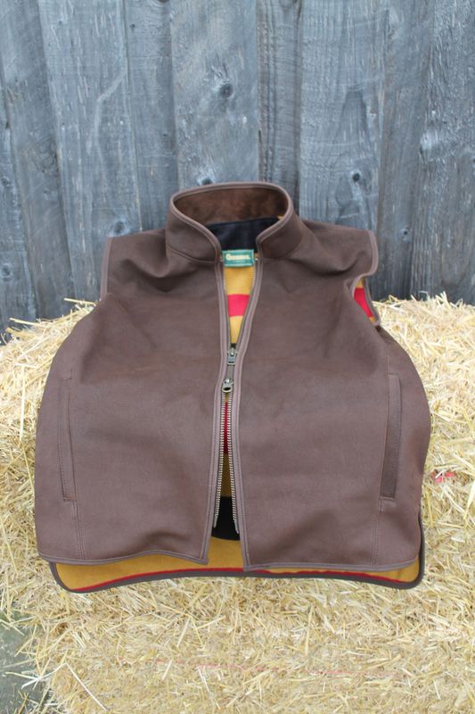 Witney Leather Gilet