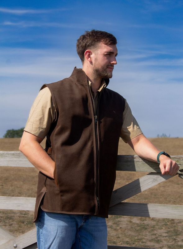 Witney Leather Gilet