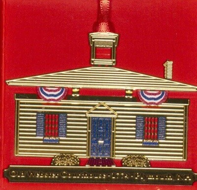Old Webster Courthouse Christmas Ornament