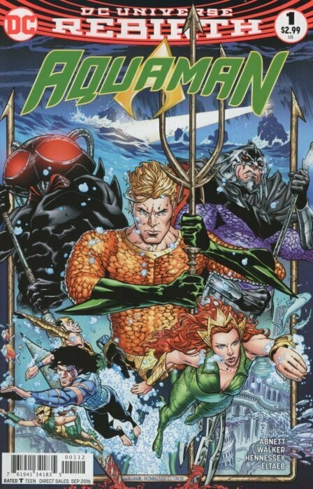 AQUAMAN (2016) #1 2ND PTG