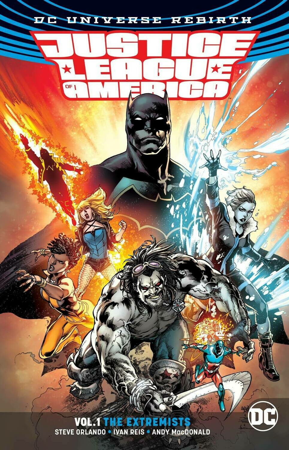 JUSTICE LEAGUE OF AMERICA REBIRTH VOL 01 THE EXTREMISTS TP