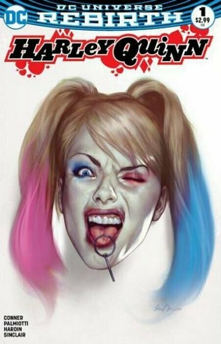 HARLEY QUINN (2016) #1 FORBIDDEN PLANET EXCLUSIVE CVR