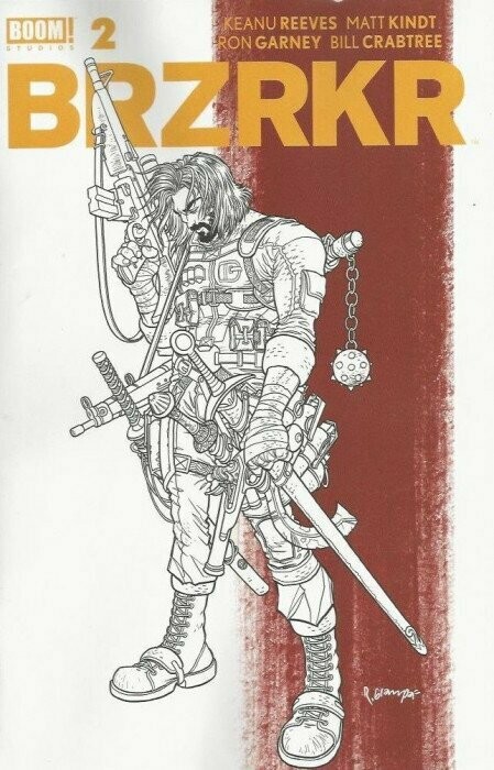 BRZRKR (2021) #2 CVR J