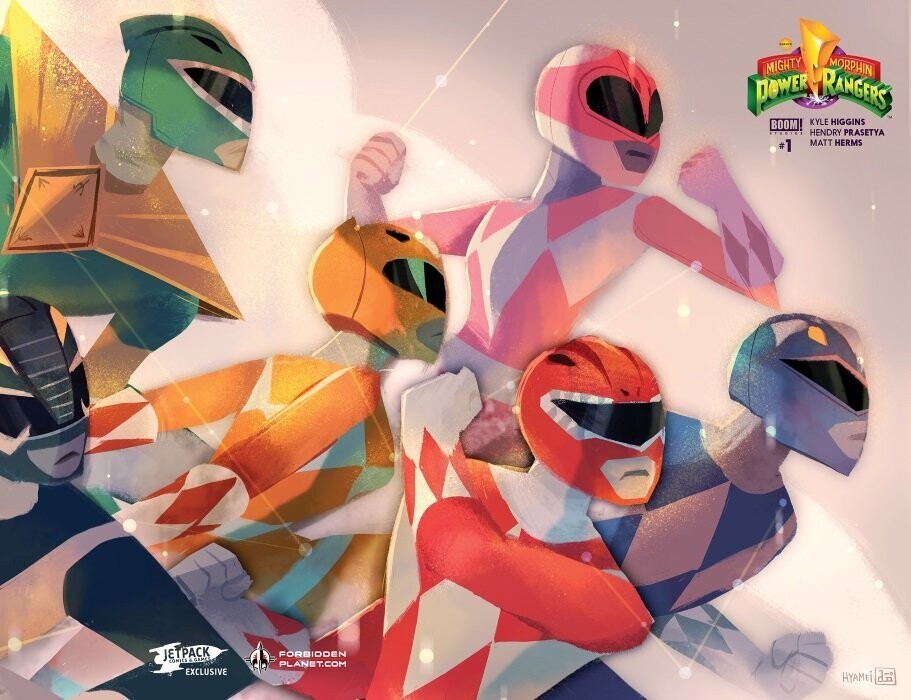 MIGHTY MORPHIN POWER RANGERS VOL 4 #1 JETPACK