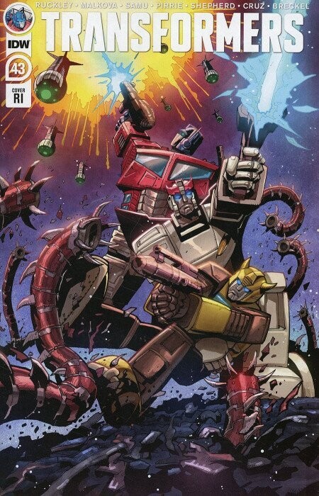 TRANSFORMERS VOL 5 #43 CVR RI
