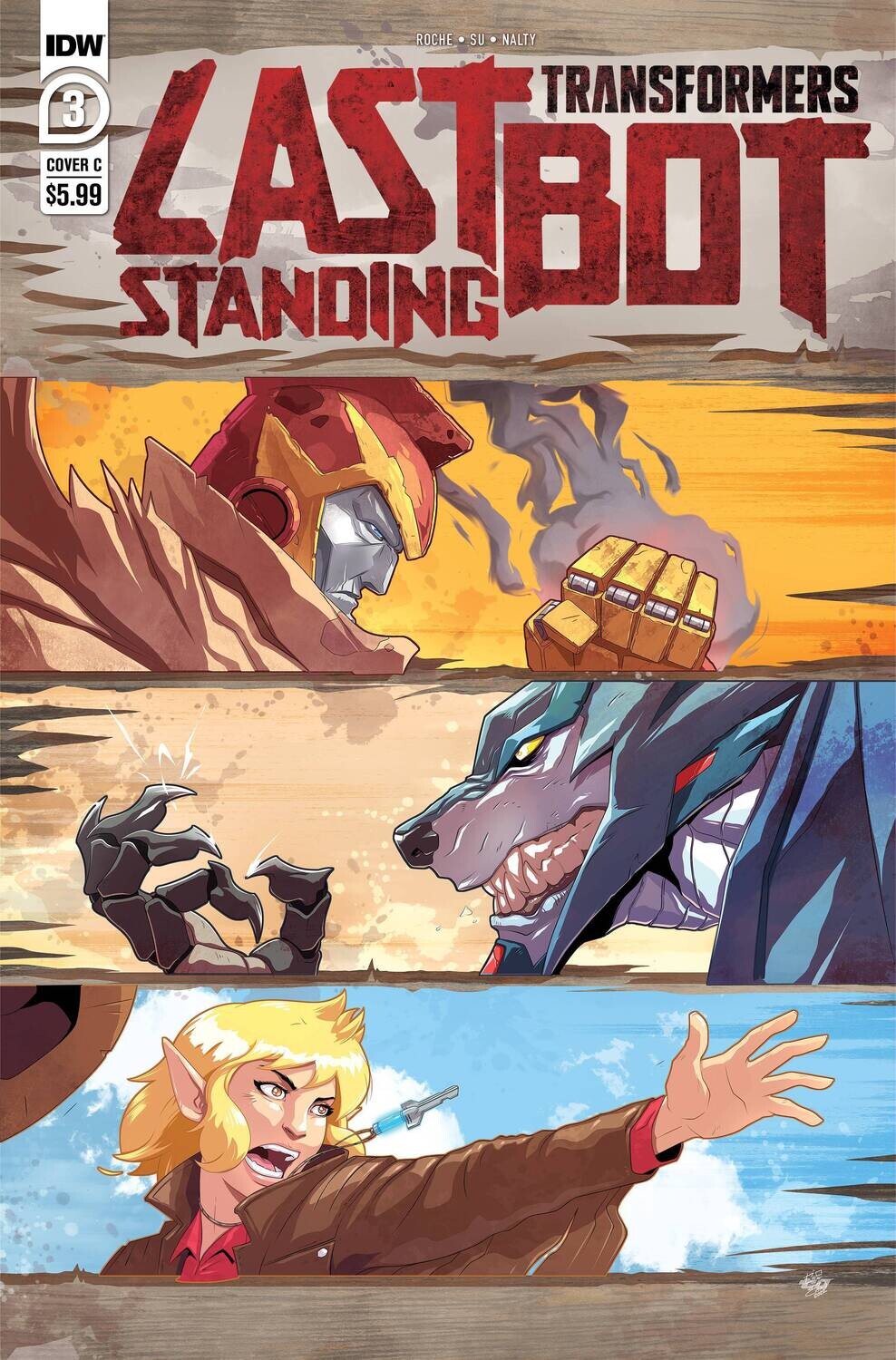TRANSFORMERS LAST BOT STANDING #3 CVR C