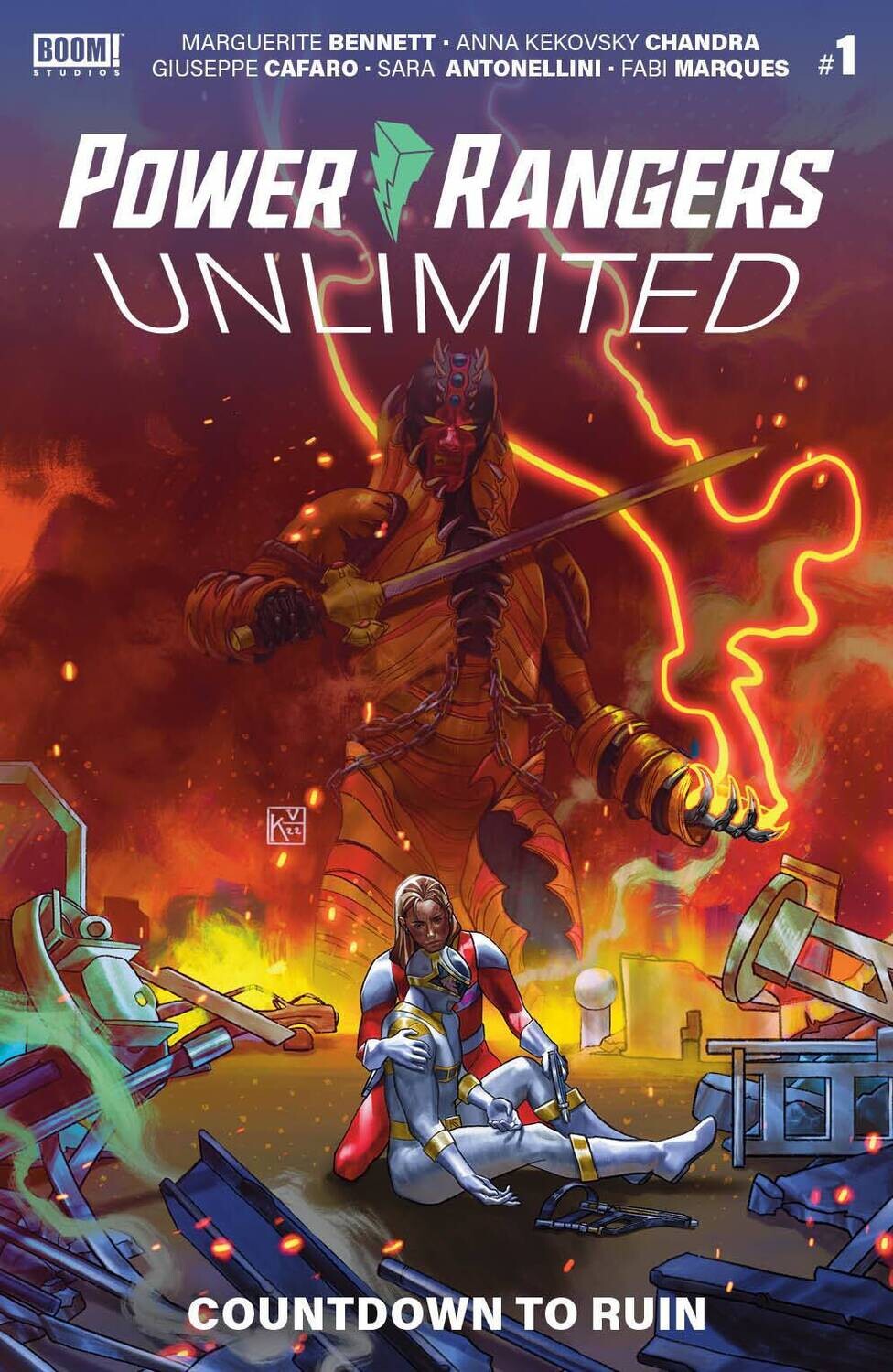POWER RANGERS UNLIMITED COUNTDOWN TO RUIN #1