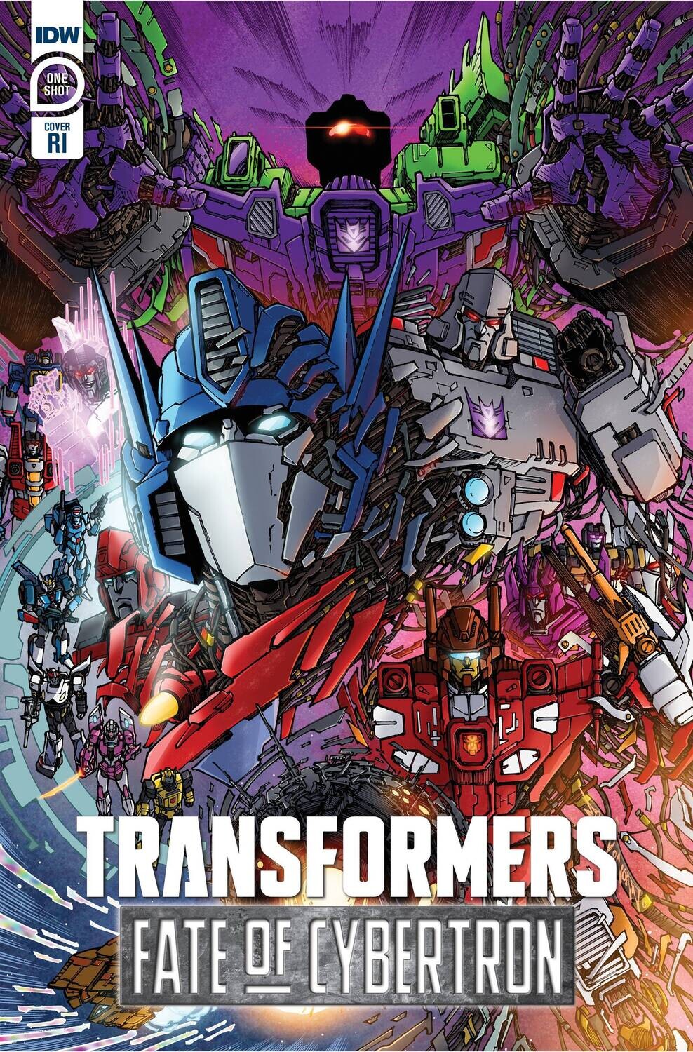 TRANSFORMERS FATE OF CYBERTRON #1 RI