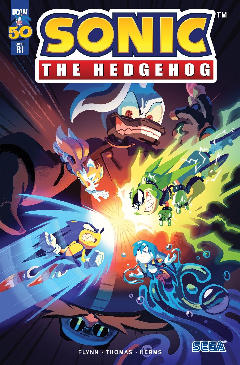 SONIC THE HEDGEHOG #50 RI