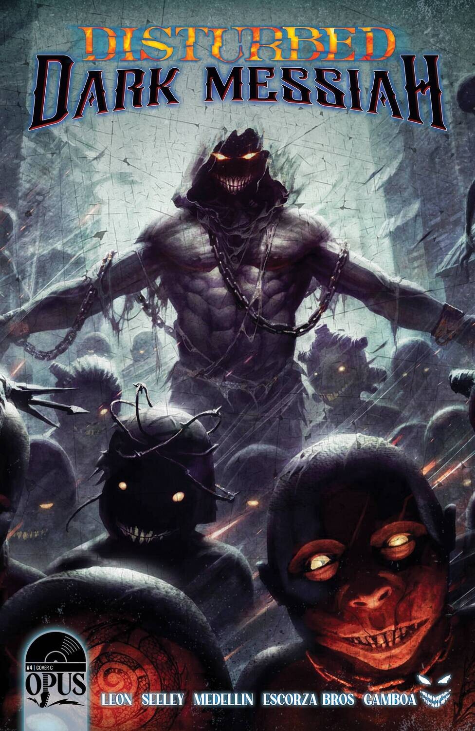 DISTURBED DARK MESSIAH (2022) #4 CVR C