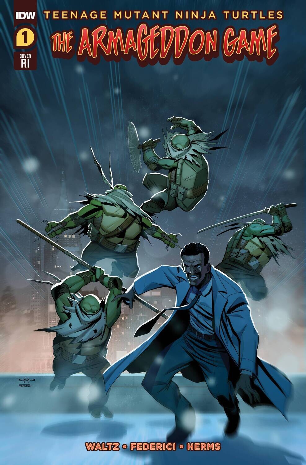 TMNT ARMAGEDDON GAME #1 CVR RI
