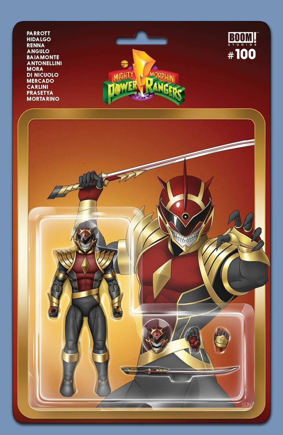 MIGHTY MORPHIN POWER RANGERS #100 CVR F