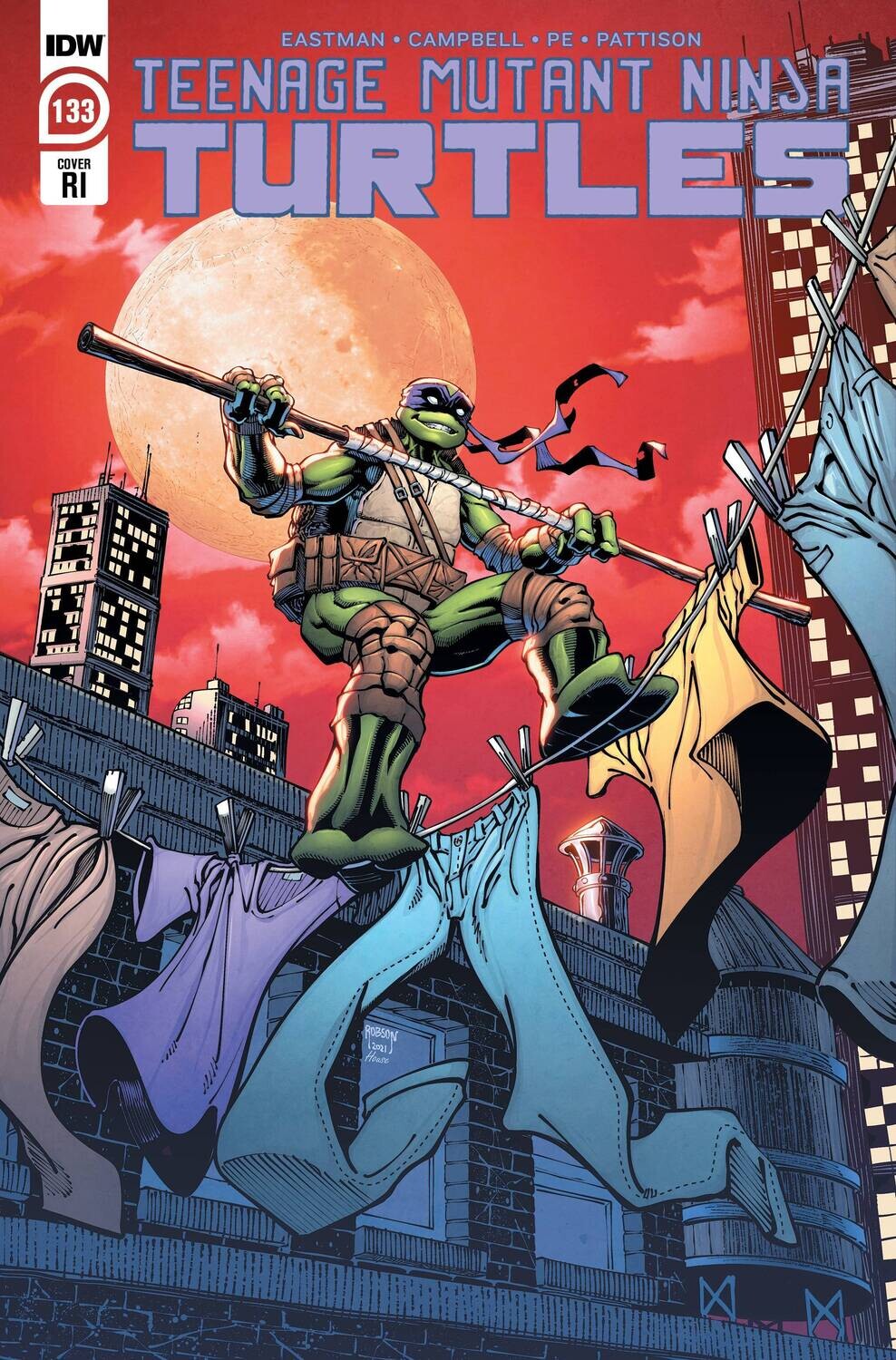 TMNT ONGOING #133 CVR RI