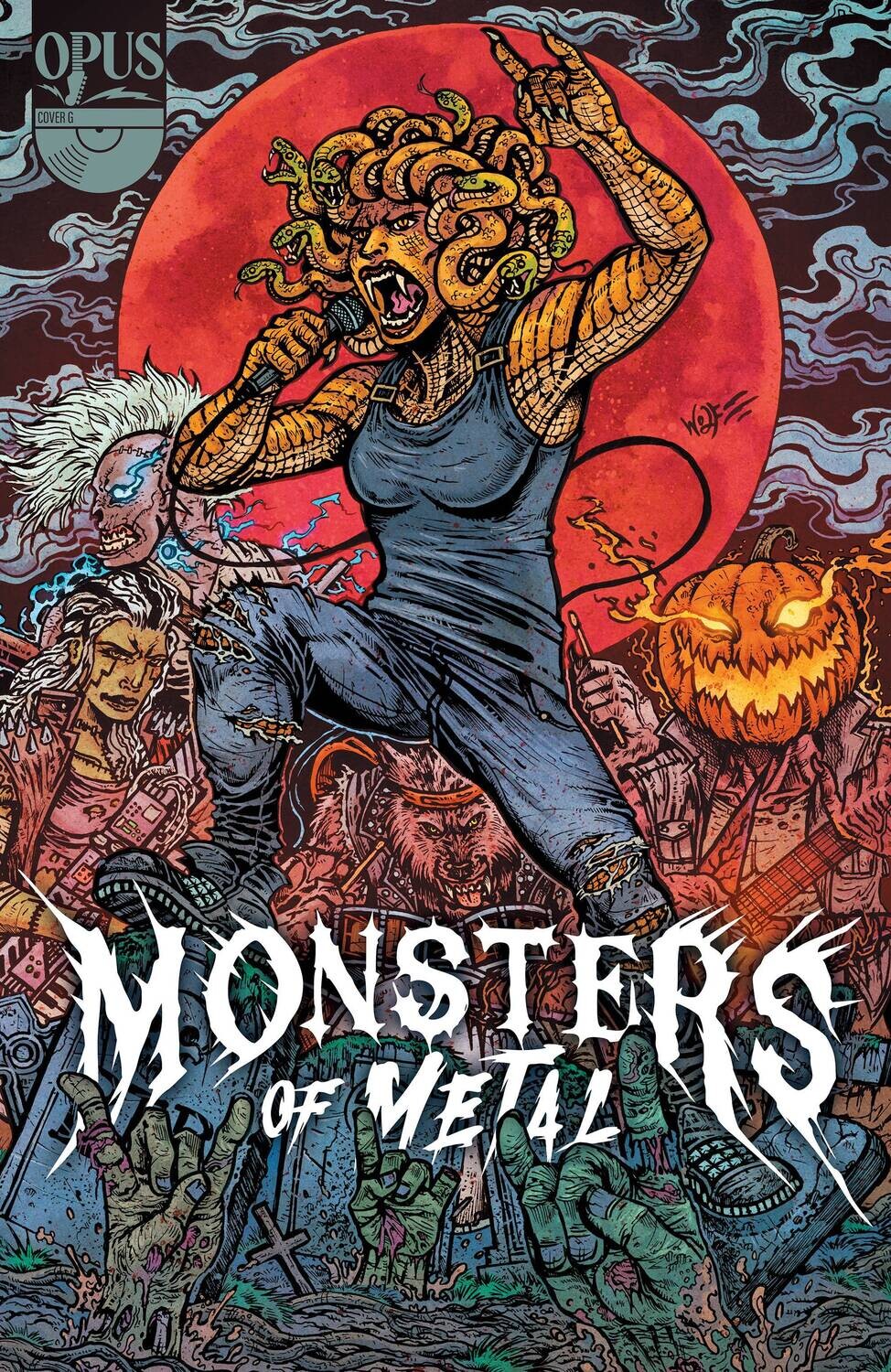 MONSTERS OF METAL ONE SHOT CVR G
