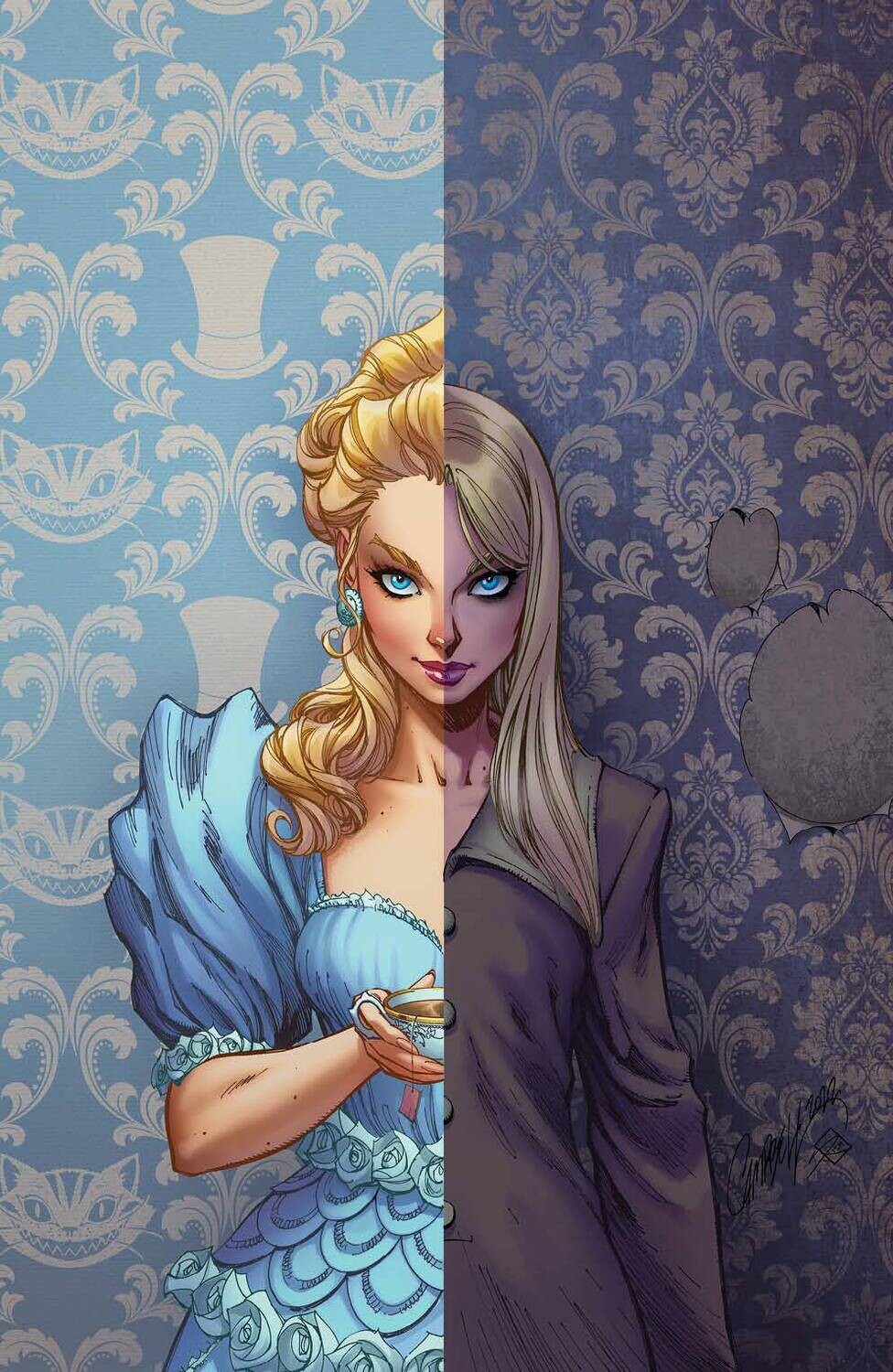 ALICE EVER AFTER #1 J SCOTT CAMPBELL REVEAL VIRGIN COVER