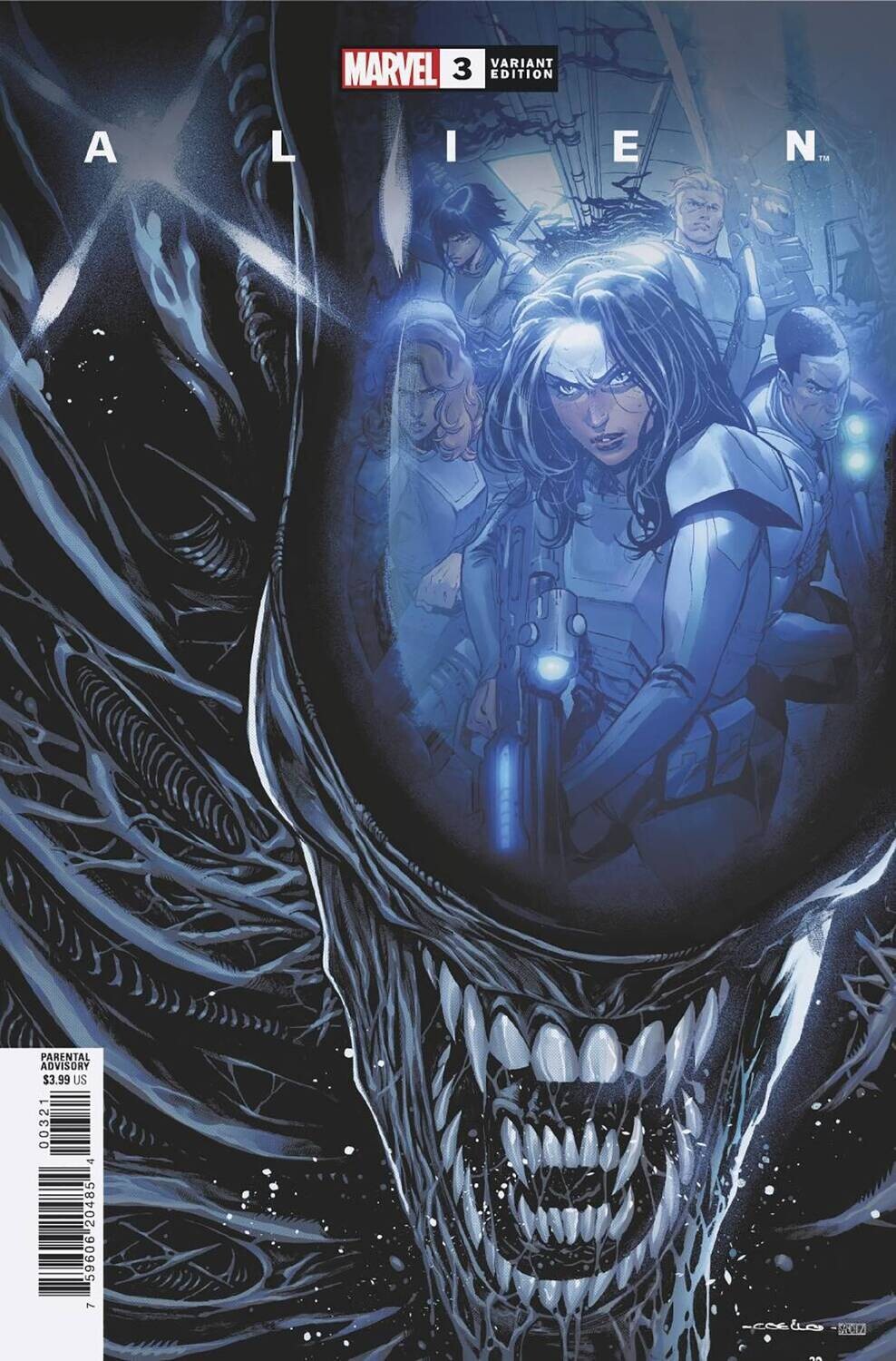 ALIEN VOL 2 #3 CVR B