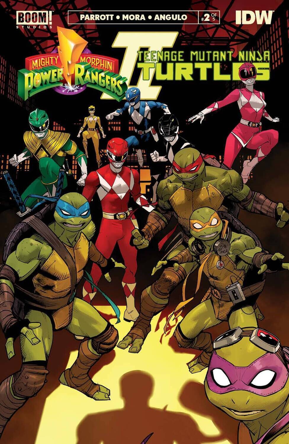 MMPR TMNT II #2 CVR A