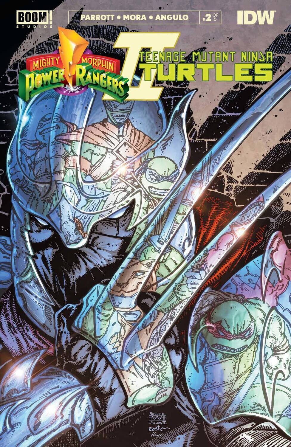 MMPR TMNT II #2 CVR B