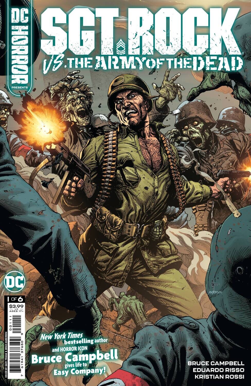 DC HORROR PRES SGT ROCK VS ARMY OF DEAD (2022) #1