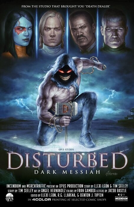 DISTURBED DARK MESSIAH (2022) #3 CVR B