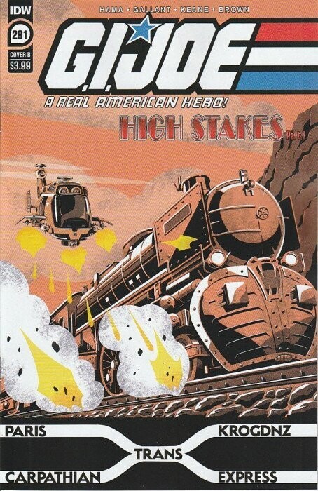 GI JOE A REAL AMERICAN HERO (2022) #291 CVR B