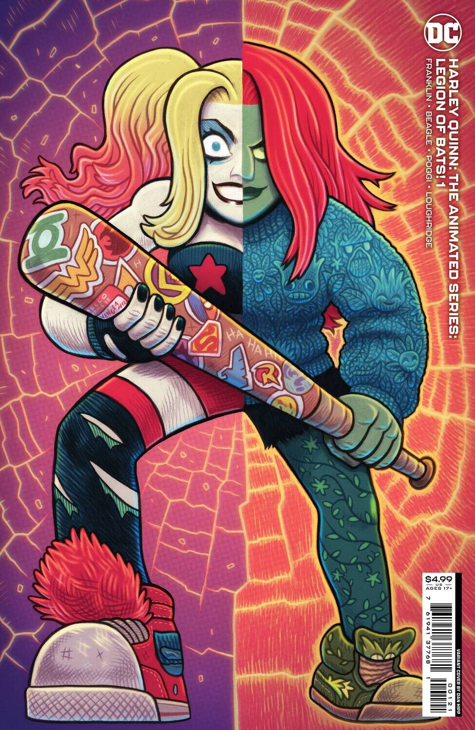 HARLEY QUINN THE ANIMATED SERIES LEGION OF BATS (2022) #1 CVR B