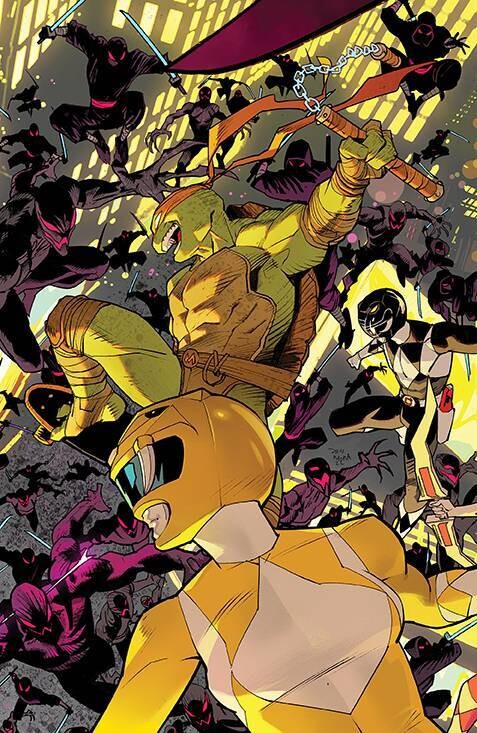 MMPR TMNT II #1 CVR B