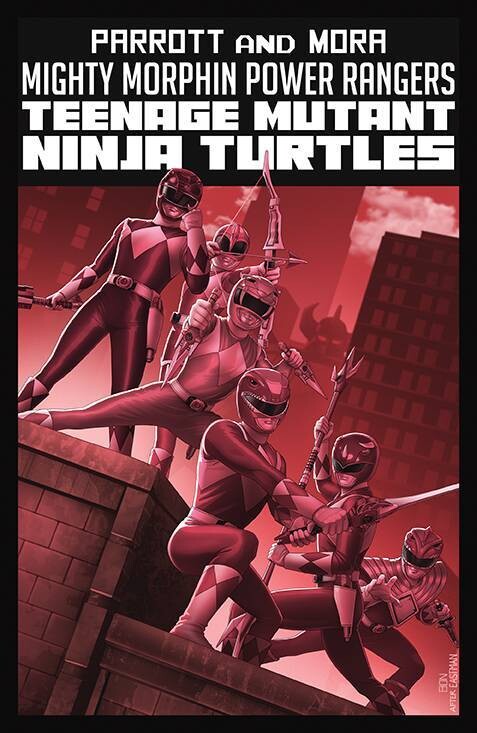 MMPR TMNT II #1 CVR G