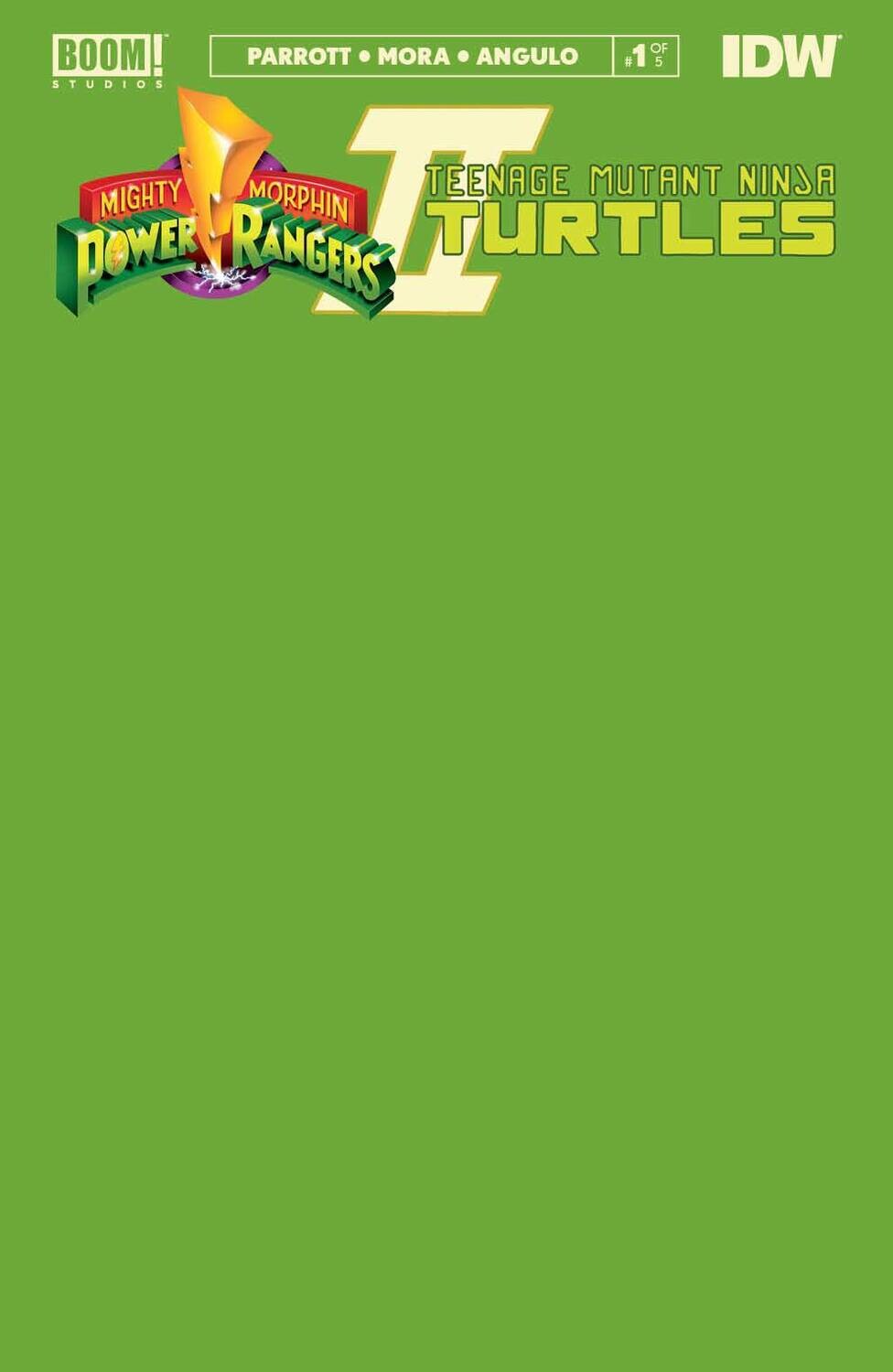 MMPR TMNT II #1 CVR J