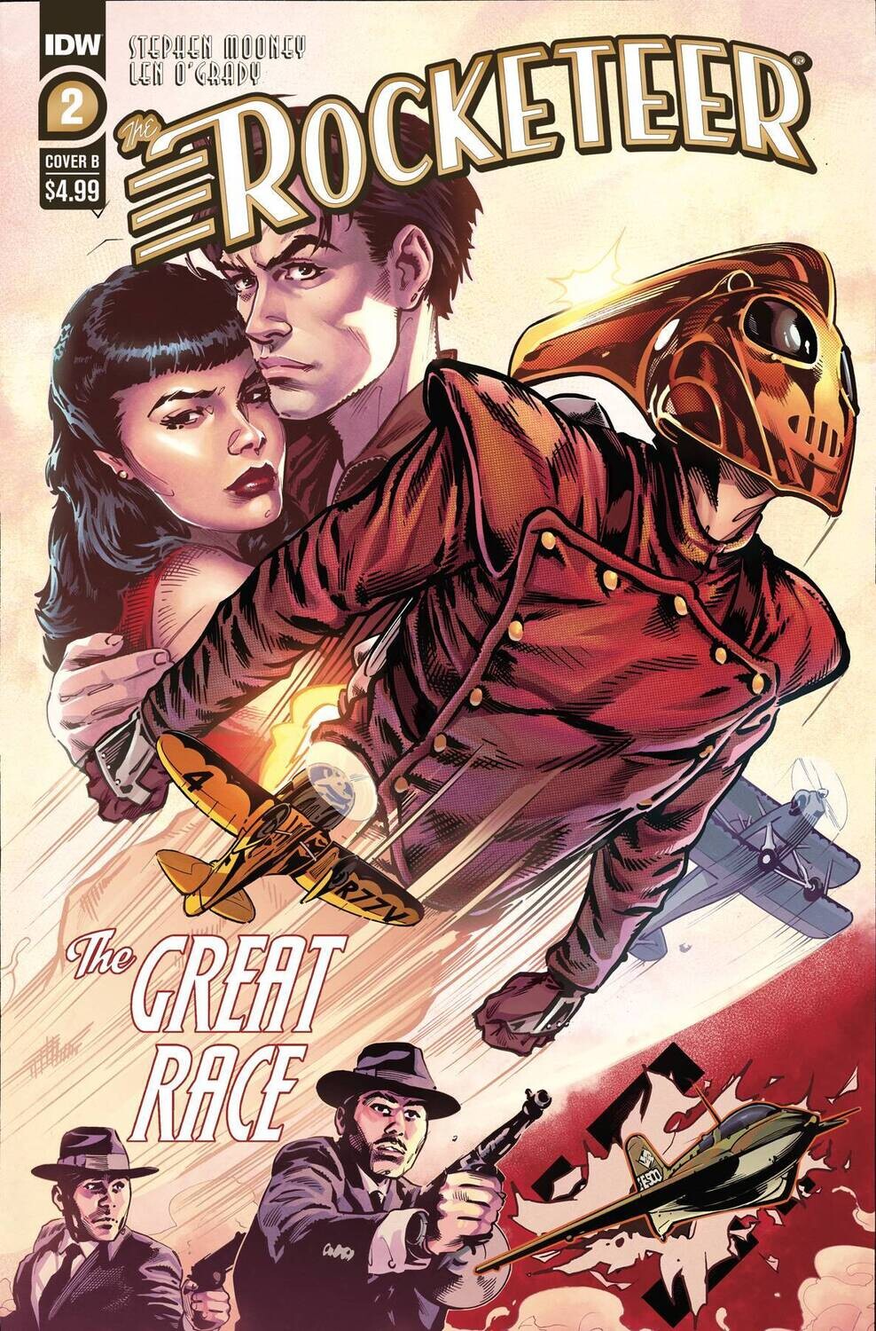 ROCKETEER THE GREAT RACE #2 CVR B