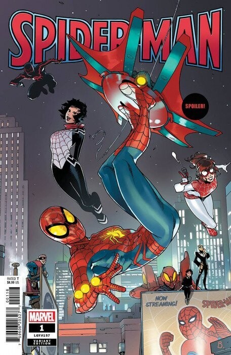 SPIDER-MAN #1 CVR J