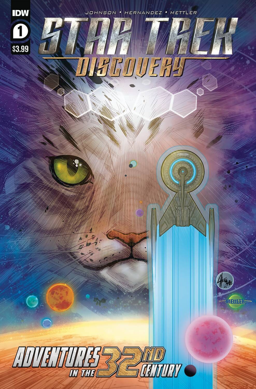 STAR TREK DISCOVERY ADV IN 32ND CENTURY #1