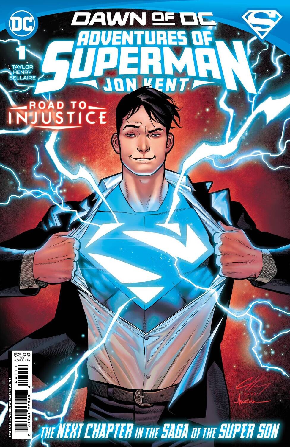 ADVENTURES SUPERMAN JON KENT #1