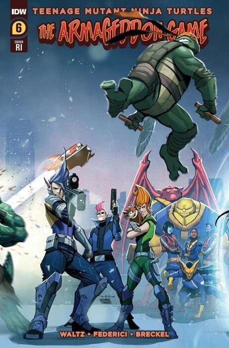 TMNT ARMAGEDDON GAME #6 CVR RI
