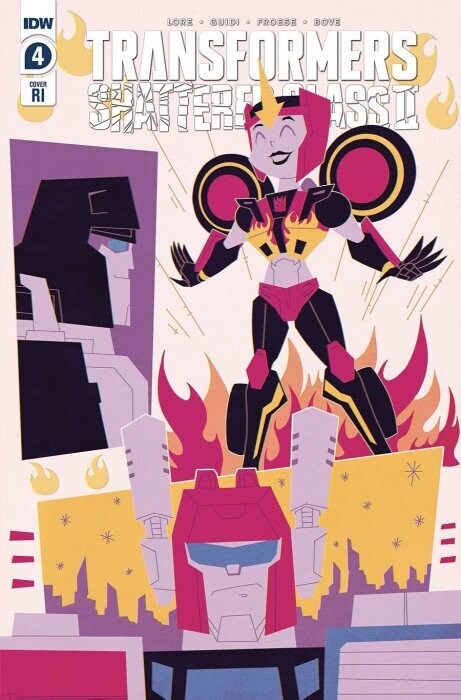 TRANSFORMERS SHATTERED GLASS II #4 CVR RI