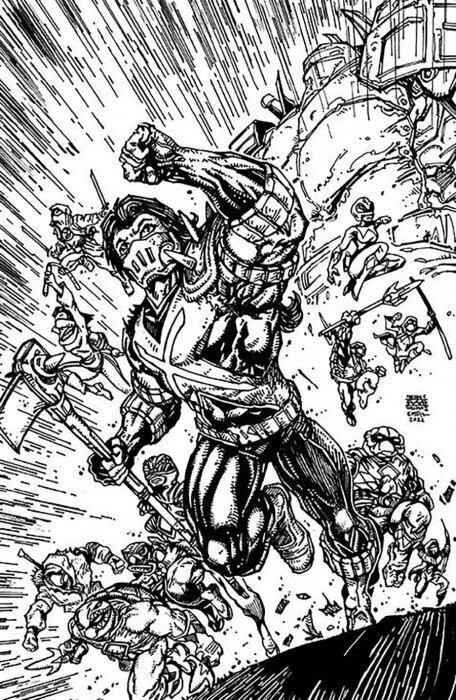 MMPR TMNT II #4 CVR F