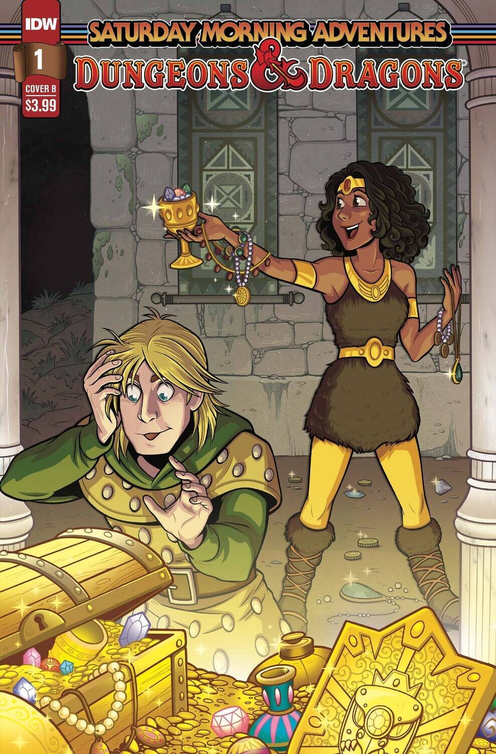 DUNGEONS &amp; DRAGONS SATURDAY MORNING ADVENTURES (2023) #1 CVR B