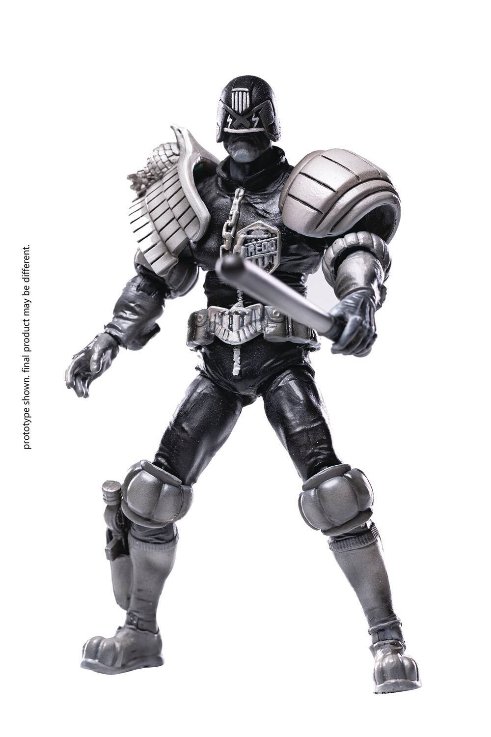 HIYA JUDGE DREDD (BLACK AND WHITE)