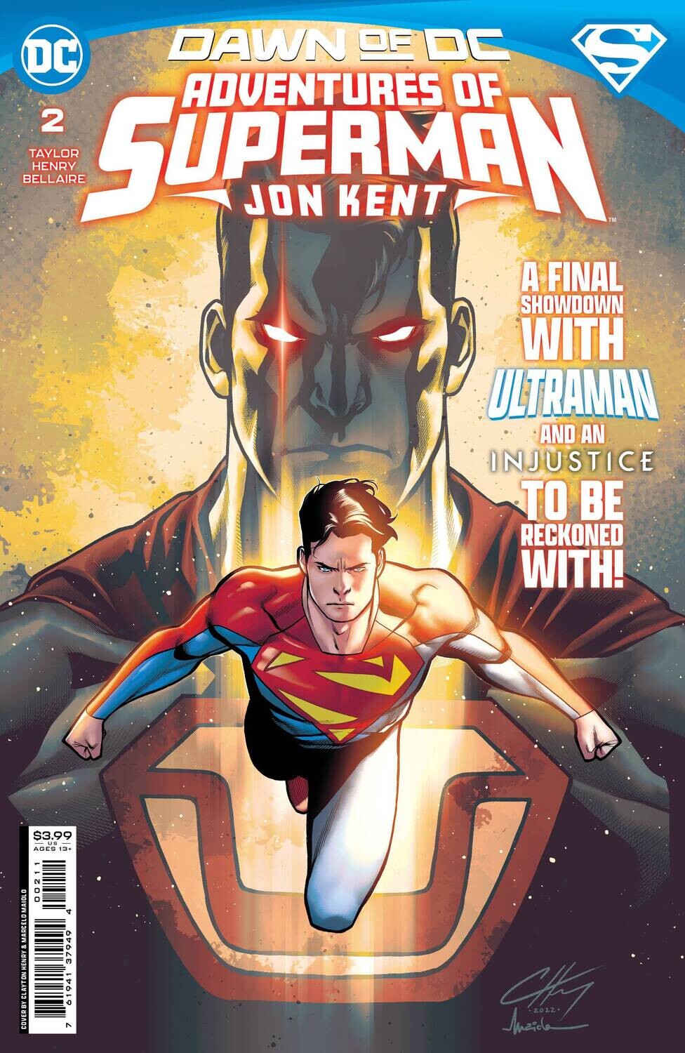 ADVENTURES OF SUPERMAN JON KENT #2
