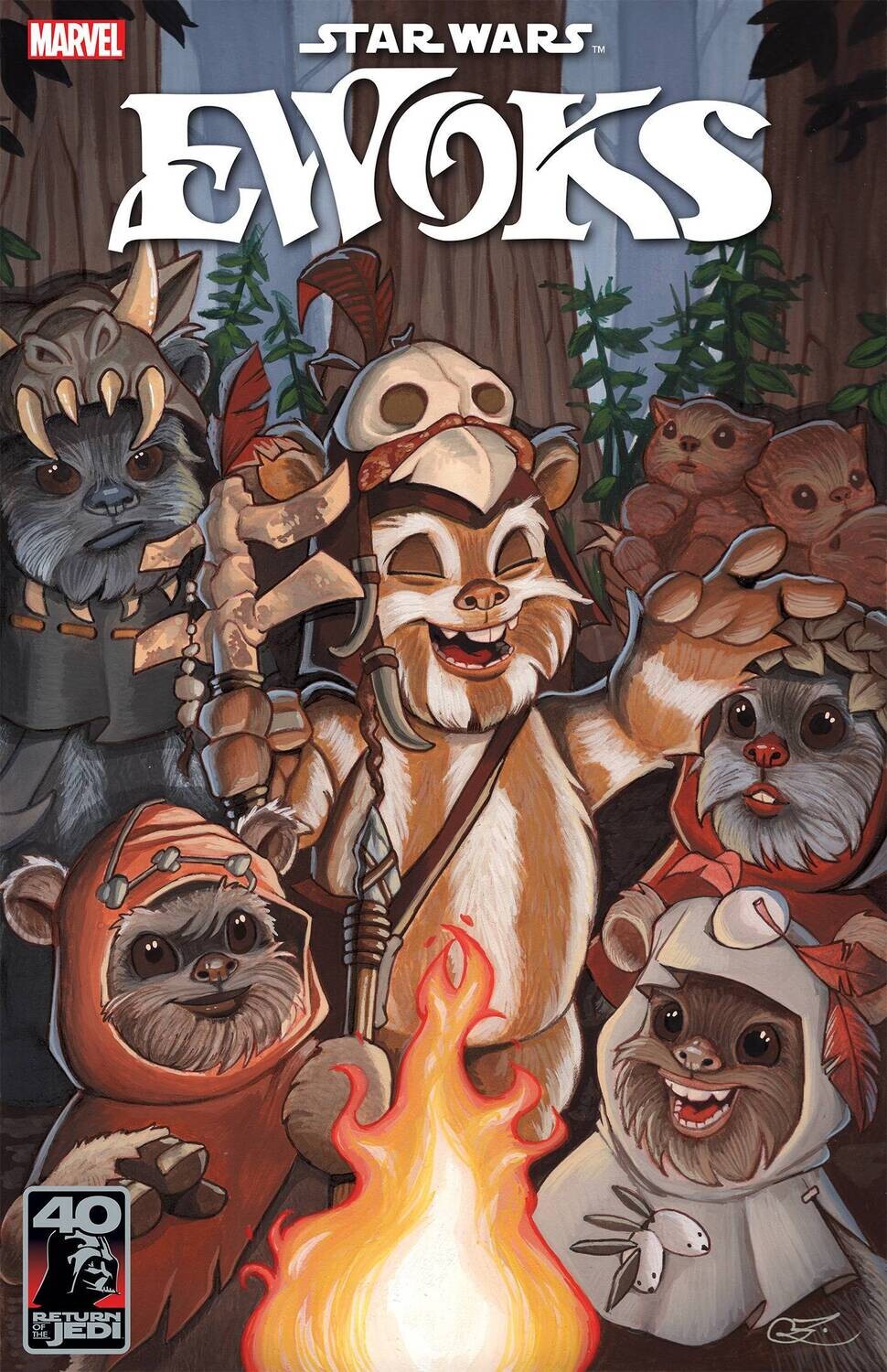 STAR WARS EWOKS (2023) #1 CVR D