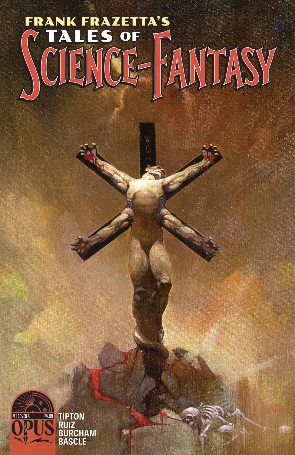 FRANK FRAZETTA TALES OF SCIENCE FANTASY (2023) #1 CVR B