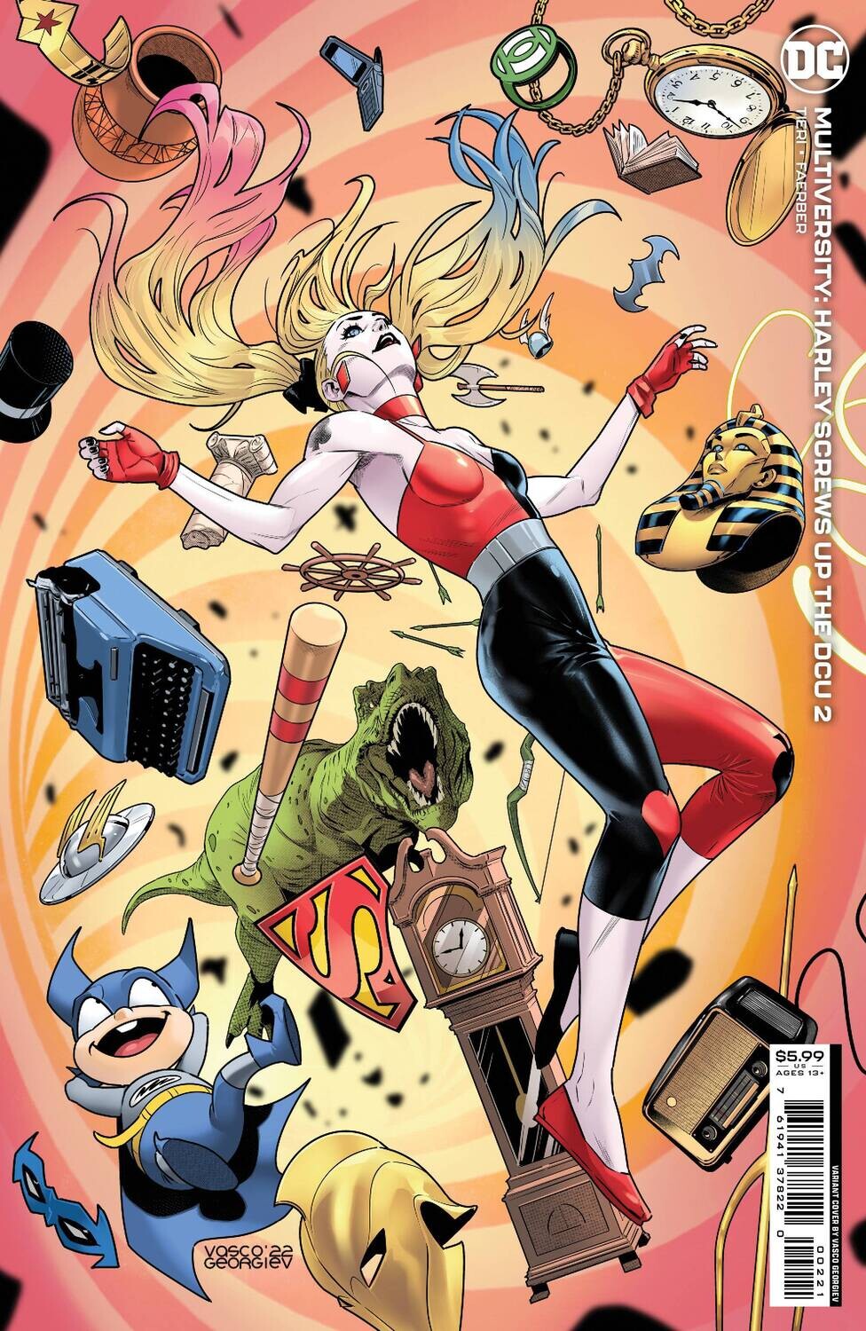 MULTIVERSITY HARLEY SCREWS UP DCU (2023) #2 CVR B