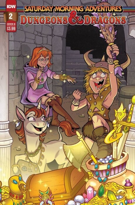 DUNGEONS &amp; DRAGONS SATURDAY MORNING ADVENTURES (2023) #2 CVR B