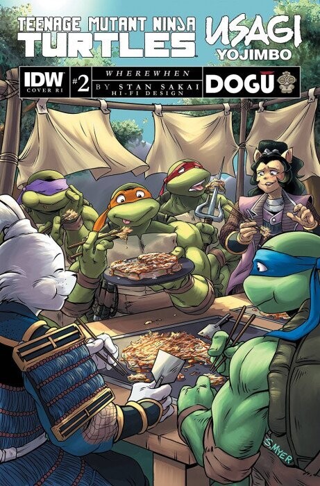 TMNT USAGI YOJIMBO WHEREWHEN #2 CVR RI A