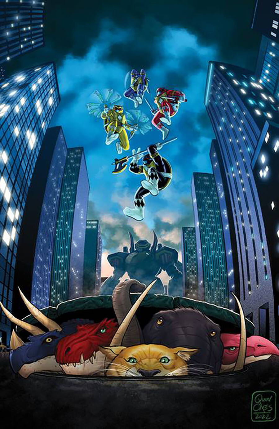 MMPR TMNT II #5 CVR RI C