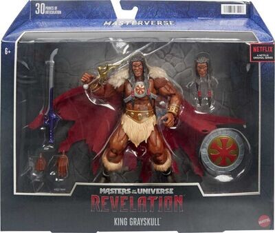 MASTERS OF THE UNIVERSE REVELATION KING GRAYSKULL
