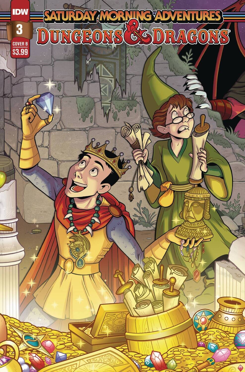 DUNGEONS &amp; DRAGONS SATURDAY MORNING ADVENTURES (2023) #3 CVR B