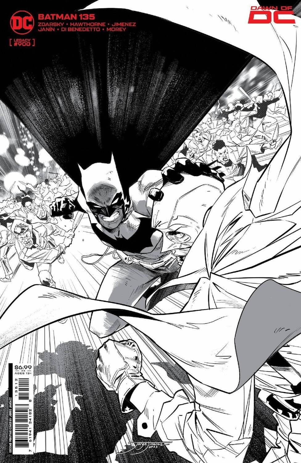 BATMAN (2023) #135 2ND PTG